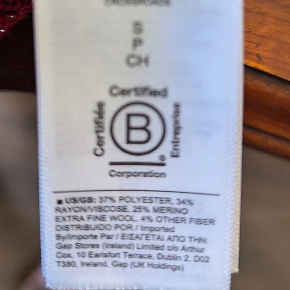 Athleta Crossroads Red Sweater - Picture 6 of 7